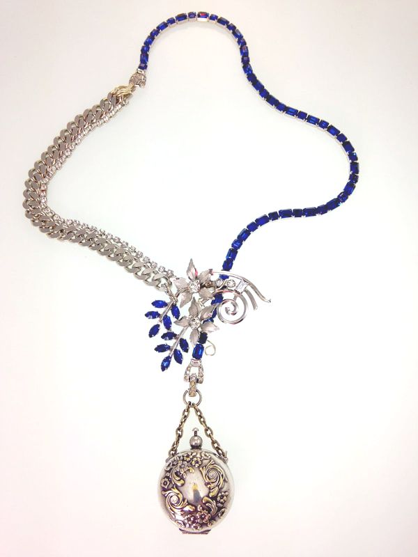 Custom necklace includes a keepsake given from a dear friend.