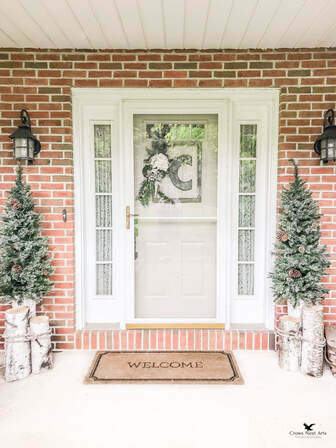 Porch Makeover Rustic, Bright, & Airy by Crows Nest Arts